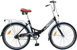 Акція на Велосипед X-Treme Salut FD-26 26" 19" Black від Rozetka