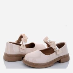 Акція на Дитячі туфлі для дівчинки Clibee ND317-2-beige 29 Бежеві від Rozetka