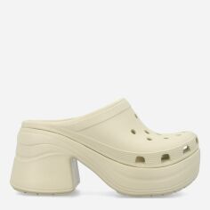 Акція на Жіночі сабо Crocs Siren Clog 208547-2Y2 38-39 (M6/W8) 24 см Бежеві від Rozetka
