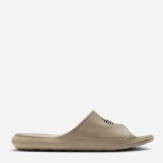 Акція на Чоловічі шльопанці для пляжу Nike Victori One Shower Slide CZ5478-200 42.5 (9US) 27 см Золотисті від Rozetka