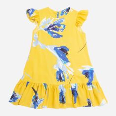 Акція на Підліткова літня сукня для дівчинки Ласточка 24_2055 146 см Жовтий/Блакитний від Rozetka