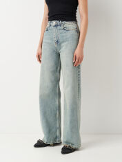 Акція на Джинси Regular Fit жіночі Woman denim 1025/894 38 Блакитні з зеленим від Rozetka
