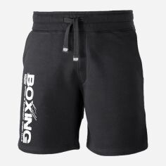 Акція на Шорти бавовняні довгі чоловічі Dobermans Aggressive Boxing SP294ABK 3XL Чорні від Rozetka