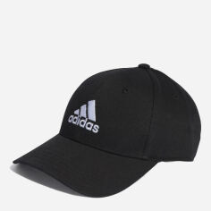 Акція на Кепка Adidas BBALL CAP COT II3513 One Size Чорна від Rozetka