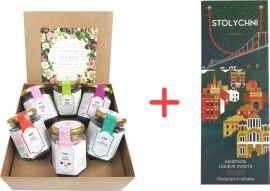 Акція на Набір Teahouse Teabox Великий 315 г + Цукерки Ріконд Столичні 260 г від Rozetka
