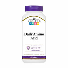 Акція на Комплекс амінокислот 21st Century Daily Amino Acid, 120 таблеток від Eva
