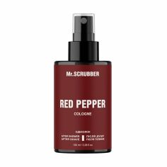 Акція на Одеколон після душу та гоління Mr.Scrubber Red Pepper Cologne After Shower After Shave, 100 мл від Eva