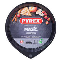 Акція на Форма круглая для пирога волнистый бортик 30 см Magic Pyrex MG30BN6/7646 від Podushka