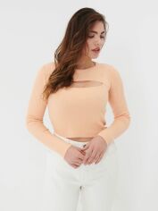 Акція на Комплект (джемпер + топ) жіночий Sinsay 7288J-24X XL Персиковий від Rozetka