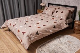 Акція на Комплект постільної білизни Moon&Star Бязь Gold Люкс Delta King Size 220x240 см наволочки 4х50х70 см (MS-820005533) від Rozetka