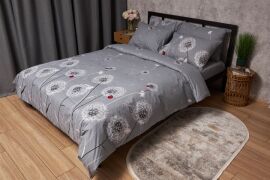 Акція на Комплект постільної білизни Moon&Star Бязь Gold Люкс Ladybug King Size 220x240 см наволочки 4х70х70 см (MS-820005429) від Rozetka