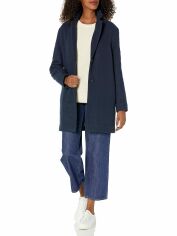 Акція на Пальто осіннє довге жіноче Tommy Hilfiger 673847709 2XL Синє від Rozetka
