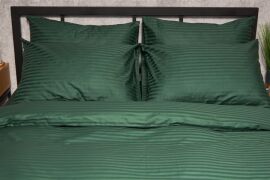 Акція на Набір наволочок Moon&Star Satin Stripe Stripe Verdant 60х60 2 шт (MS-840000658) від Rozetka