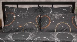 Акція на Набір наволочок Moon&Star Бязь Gold Люкс Cosmic Glow 40х40 2 шт (MS-840000714) від Rozetka