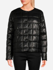 Акція на Куртка демісезонна коротка жіноча Calvin Klein 361711746 XL Чорна від Rozetka