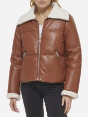 Акція на Куртка демісезонна жіноча Levi's 378580028 4X Коричнева від Rozetka