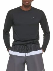 Акція на Лонгслів чоловічий Calvin Klein 141803101 2XL Чорний від Rozetka