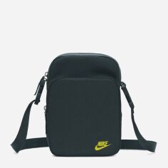 Акція на Сумка крос-боді через плече Nike HERITAGE CROSSBODY 4L DB0456-328 Темно-зелена від Rozetka