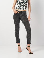 Акція на Джинси Slim Fit жіночі Springfield 6824315-1 38 Чорні від Rozetka
