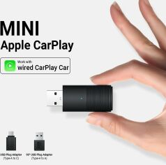 Акція на Беспроводной Адаптер Ottocast Mini Wireless CarPlay Adapter for Apple CarPlay (CP86) від Stylus