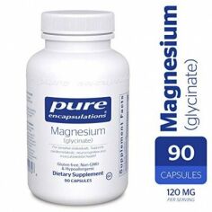 Акція на Pure Encapsulations Magnesium (glycinate) 120 mg 90 caps Магний глицинат (PE-00174) від Stylus