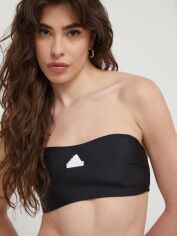 Акція на Верхня частина купальника жіноча adidas Icon Ban Bik IT8583 32 Чорна від Rozetka