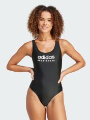 Акція на Купальник суцільний жіночий adidas Sportsw Ub Suit IQ3955 34 Чорний від Rozetka