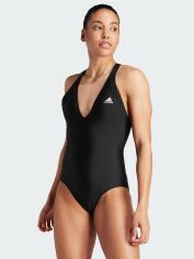 Акція на Купальник суцільний жіночий adidas 3S Spw Suit IB7705 32 Чорний від Rozetka