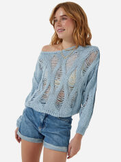 Акція на Джемпер жіночий Happiness MW00134 One Size Блакитний від Rozetka