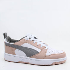 Акція на Чоловічі кеди низькі Puma Rebound v6 Low 39232820 42.5 (8.5UK) 27.5 см Rose Quartz-Puma White-Stormy Slate від Rozetka