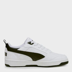 Акція на Чоловічі кеди низькі Puma Rebound v6 Low 39232802 46 (11UK) 30 см Puma White-Puma Black-Puma Black від Rozetka