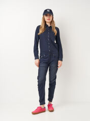 Акція на Джинси-комбінезон жіночі G-Star Raw 91784B-5491-89 S Темно-сині від Rozetka