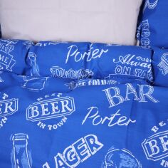 Акція на Підковдра MirSon 17-0508 1 Beer Bar Ranforce Elite King Size 220x240 см від Rozetka