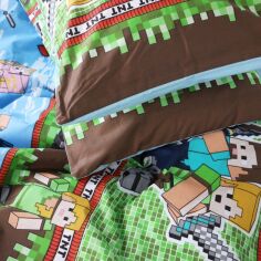 Акція на Наволочка MirSon 17-0571 - 1 Minecraft War Бязь 70х70 см від Rozetka