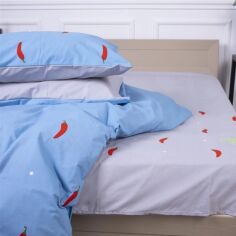 Акція на Простирадло MirSon Ranforce Elite 17-0345-1 Astana Сіре King Size 220x240 см 100% Бавовна від Rozetka