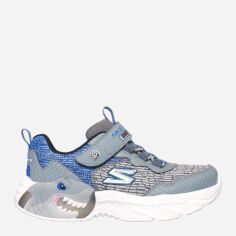 Акція на Дитячі кросівки для хлопчика Skechers 400617L 28 Сірі від Rozetka