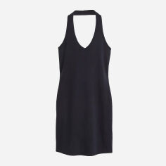 Акція на Плаття коротке літнє жіноче H&M XAZ389448FOWW M Чорне від Rozetka
