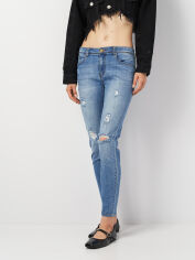 Акція на Джинси Slim Fit жіночі Springfield 6821146-14 40 Сині від Rozetka