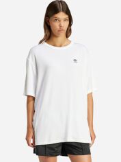 Акція на Футболка оверсайз довга жіноча adidas Trefoil Originals IR8064 S Была від Rozetka