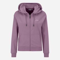 Акція на Толстовка на блискавці з капюшоном жіноча Fila FAW0352-40071 S Темно-рожева від Rozetka