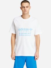 Акція на Футболка бавовняна чоловіча adidas Retro Graphic Originals IR9634 M Біла від Rozetka
