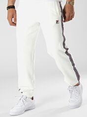 Акція на Спортивні штани чоловічі Fila FAM0224-10011 S Білі від Rozetka