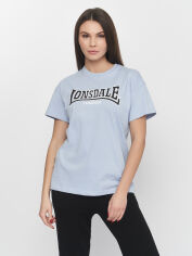 Акція на Футболка жіноча Lonsdale Ousdale 117258-3058 XL Синя від Rozetka