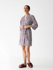 Акція на Халат жіночий BARWA garments 0099 L Леопард від Rozetka
