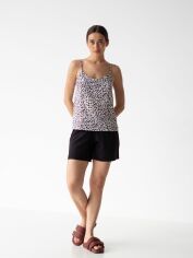 Акція на Піжама (майка + шорти) жіноча BARWA garments 0340/313 M Леопард від Rozetka