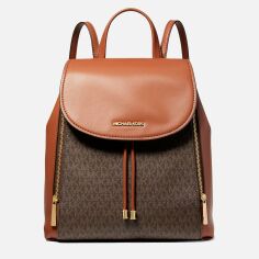 Акція на Рюкзак жіночий 12 л Michael Kors 1297256 Коричневий від Rozetka