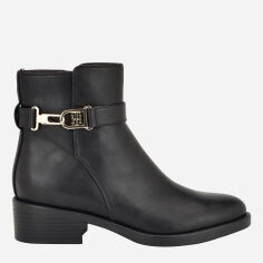 Акція на Жіночі черевики низькі Tommy Hilfiger 136504852 37.5 (24.3 см) Чорні від Rozetka