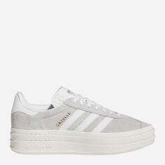 Акція на Жіночі кеди низькі adidas Originals Gazelle Bold HQ6893 (5UK) 38 Сірі від Rozetka