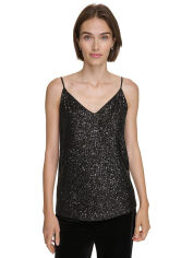 Акція на Топ жіночий Calvin Klein 838854373 L Чорний від Rozetka