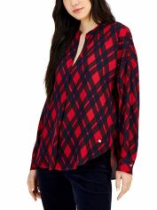 Акція на Блузка жіноча Tommy Hilfiger 530832085 XXL Червона від Rozetka